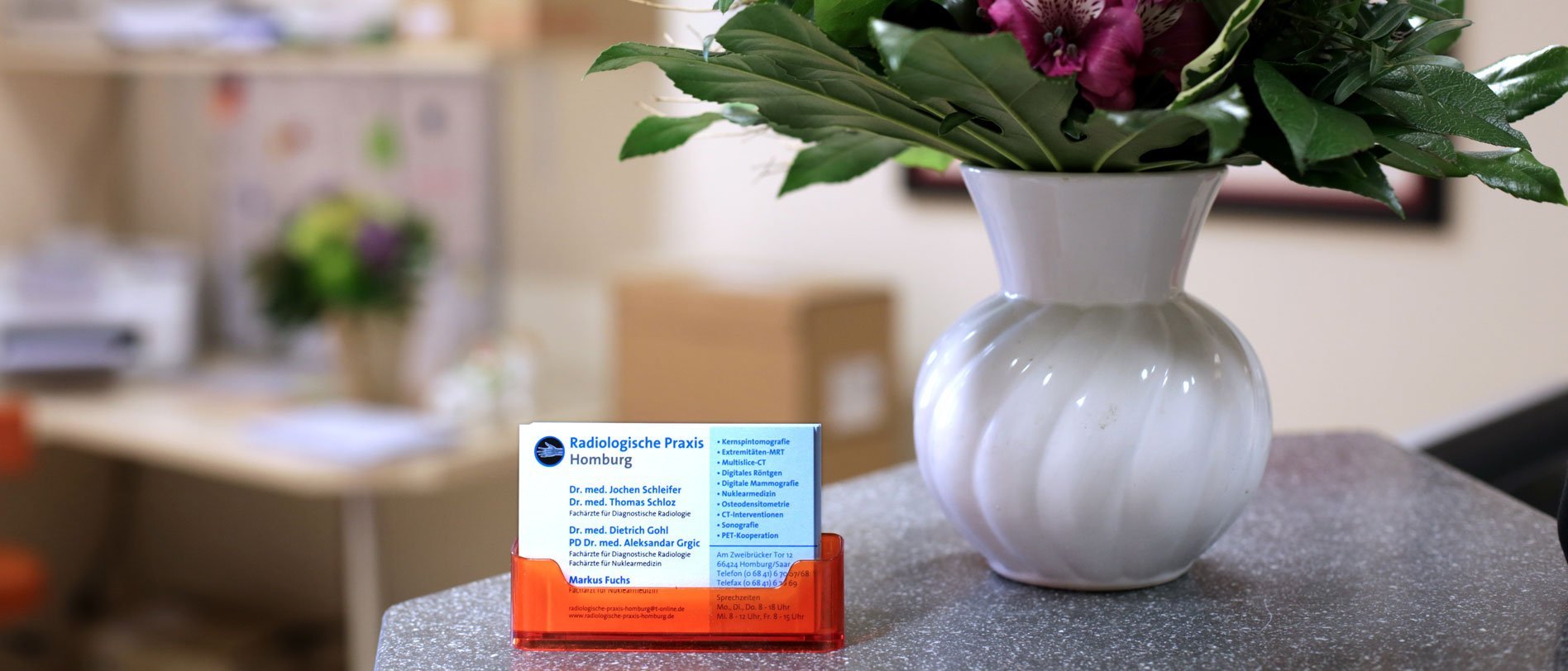 Willkommen in der Radiologischen Praxis Homburg